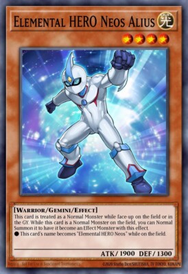 Elemental Hero Neos Alius - RA03 - Quarter Century Rare - Yugioh - Euro-image