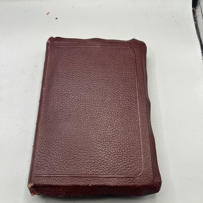 Vintage American Bible Society KJV Holy Bible 1950s Series w/ Maps-image