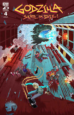 Godzilla: Skate Or Die #4 Cover A (Joyce)-image