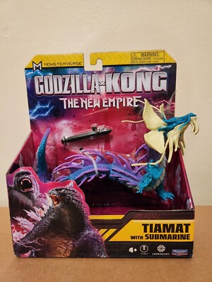 Tiamat Godzilla X Kong With Submarine On Hand Figure 2024-image
