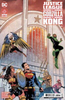 Justice League vs. Godzilla vs. Kong #5 Cover A (2024)-image