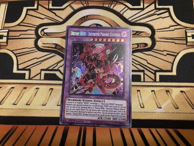 Destiny HERO - Destroyer Phoenix Enforcer BODE-EN039 1st Secret Rare NM Yugioh-image