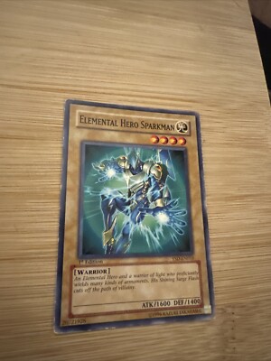 Elemental Hero Sparkman 1st Ed. Yu-gi-oh-image