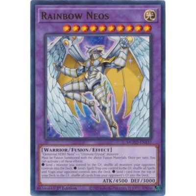YUGIOH Rainbow Neos Deck w/ Elemental HERO Complete 41 - Cards-image