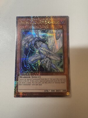 Destiny HERO - Disk Commander (Quarter Century Secret Rare) RA03-EN176...-image