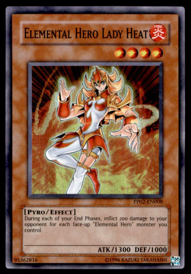 Yu-Gi-Oh! Elemental Hero Lady Heat #PP02-EN008 Near Mint-image
