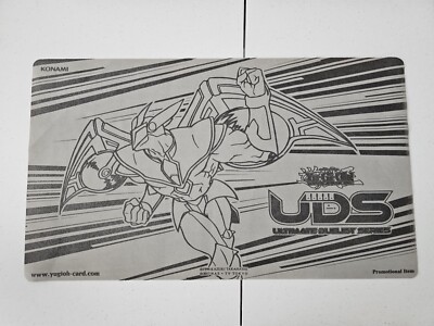 Yugioh Official Konami UDS Elemental Hero Stratos Cloth Playmat RARE ships fast!-image