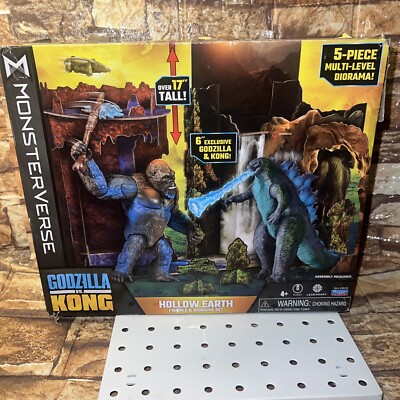 Godzilla VS Kong - Hollow Earth Figures and Diorama Box Has Some Damage -image