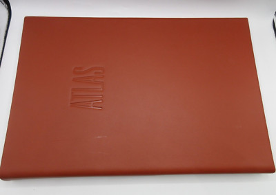 National Geographic Atlas of the World, 1th Edition Leather Bound Hardcover TERA-image