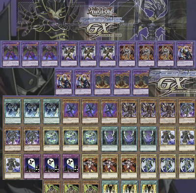YuGiOh 71 Card Jaden Elemental Hero / Evil Hero Deck w/ Extra Deck & Game Mat-image