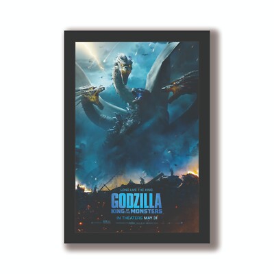 GODZILLA KING OF THE MONSTERS - 11x17 Framed Movie Poster by Wallspace-image