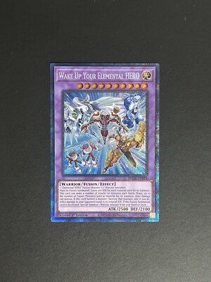 Wake Up Your Elemental HERO - MAZE-EN014 - Collector's Rare - 1st Edition - NM-image