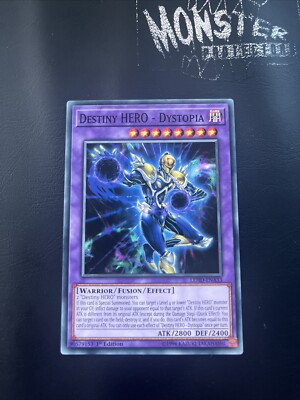 YUGIOH DESTINY HERO DYSTOPIA COMMON LEHD-ENA33 1ST EDITION-image