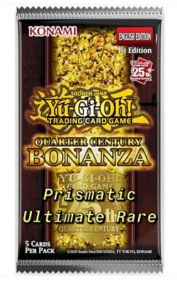 Yu-Gi-Oh! Quarter Century Bonanza - Prismatic Ultimate Rare Singles - RA03 - NM-image