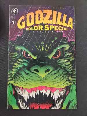 Godzilla Color Special #1 - Art Adams Cover & Artwork-image