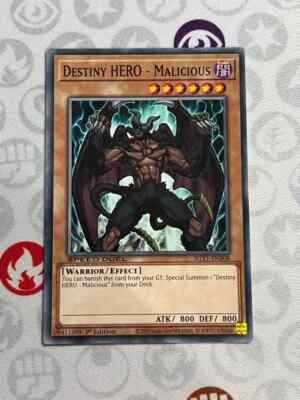 Destiny HERO - Malicious - SGX1-ENB08 - Common (NM) - Yugioh-image