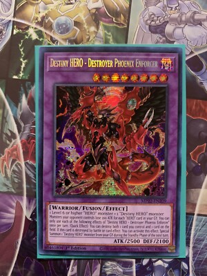 Yu-Gi-Oh - Destiny HERO - Destroyer Phoenix Enforcer - Secret Rare - MP22-EN209-image