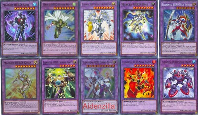 Yugioh Jaden Yuki Deck - Elemental HERO Masked Neos Neo-Spacian-image