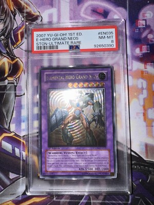 Yu-Gi-Oh! TCG Elemental Hero Grand Neos Strike of Neos STON-EN035 1st Edition...-image