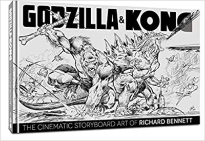 GODZILLA & KONG: THE CINEMATIC STORYBOARD ART OF RICHARD BENNETT Hardcover –2...-image