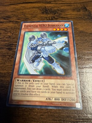 Yugioh - Elemental HERO Bubbleman (Common) (Unlimited) - SDHS-EN012 (P)-image