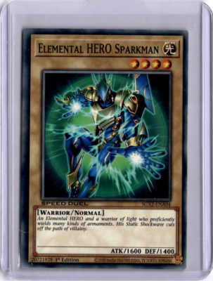#SGX2-ENA04 - ELEMENTAL HERO SPARKMAN - SPEED DUEL GX - YU-GI-OH-image