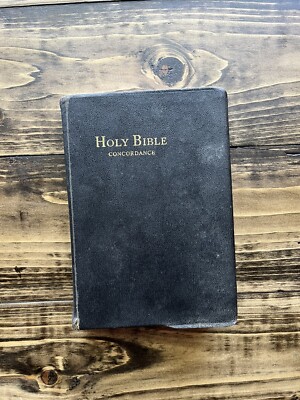 Vintage Holy Bible KJV Red Letter Edition Concordance World Publishing-image