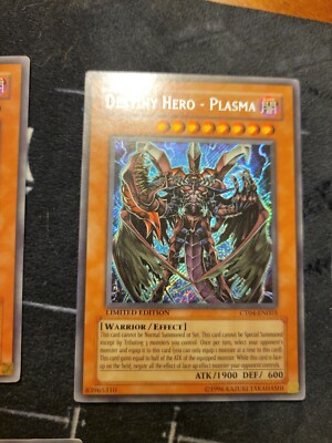 Destiny Hero Plasma CT04-EN003 Secret Rare Limited Edition-image