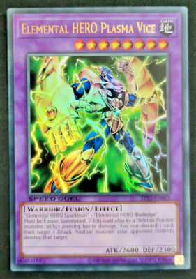 YuGiOh Elemental HERO Plasma Vice STP5-EN003 UR English-image