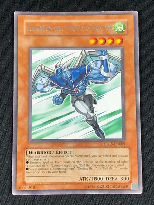 YUGIOH ELEMENTAL HERO STRATOS CP06-EN009 RARE (LP)-image