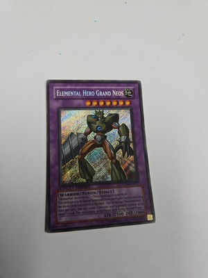 Yu-Gi-Oh! TCG Elemental Hero Grand Neos CT04-EN001 Secret Rare Limited LP-image