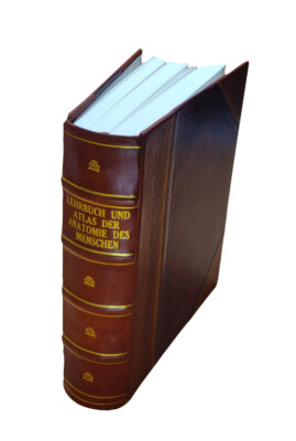 Lehrbuch Und Atlas Der Anatomie Des Menschen, Von Dr. Fr. Kopsch [Leather Bound]-image