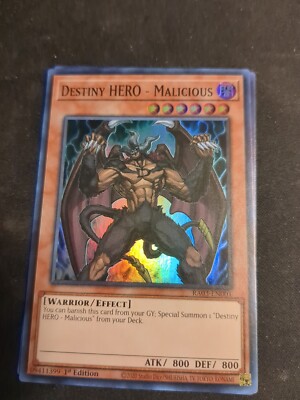Destiny HERO - Malicious (SR) RA03-EN001 Quarter Century Bonanza 1st Edition-image