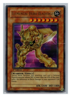 Starter Deck 2006 #YSD-EN019 Elemental Hero Bladedge - 1st Ed. - Creased-image