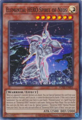 Yu-Gi-Oh Card - POTE-EN001 - ELEMENTAL HERO SPIRIT OF NEOS (super rare) NM/Mint-image