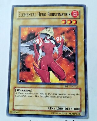 Yu-Gi-Oh Elemental Hero Burstinatrix Duelist Pack 1: Jaden Yuki DP1-EN002 Unlim.-image