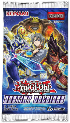 Yu-Gi-Oh! Destiny Soldiers Booster Pack 1st Edition-image