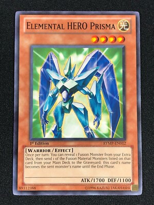 YUGIOH ELEMENTAL HERO PRISMA RYMP-EN012 1ST COMMON (NM)-image
