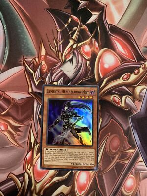 x 1 Elemental HERO Shadow Mist - SDHS-EN001 - Super Rare - Unlimited-image