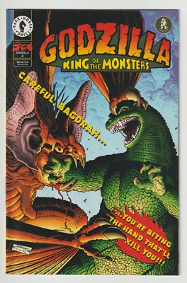 Godzilla (1995) #4 - King of the Monsters - Art Adams Cover - Dark Horse-image