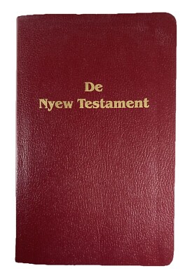 De Nyew Testament, KJV in Gullah - Creole, American Bible Society, Burgundy-image