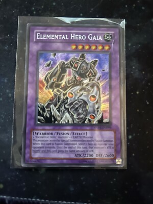 Yugioh: 1x Elemental Hero Gaia - ANPR-EN099 - Secret Rare - Unlimited Edition - -image