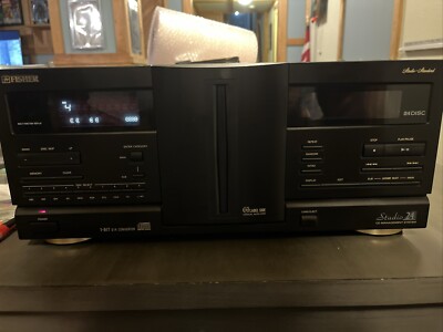 Fisher DAC-9335 24 Disk Changer Stereo Compact Disk Player - For Parts-image