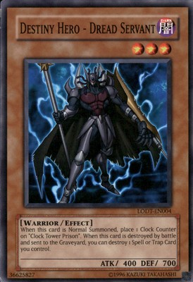 Destiny HERO - Dread Servant LODT-EN004 Yugioh-image