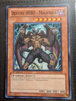 Destiny HERO - Malicious | LCGX-EN132 | 1st LP Common | Yu-Gi-Oh!-image