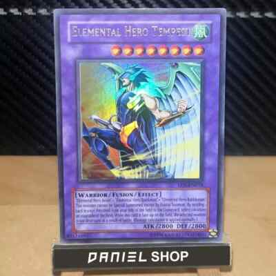 Yu-Gi-Oh! Elemental Hero Tempest EEN-EN034 Ultra Rare Unlimited NM-image