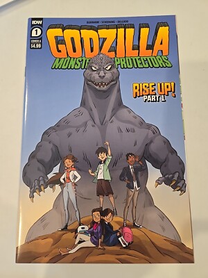 IDW Godzilla Monsters and Protectors #1 Cover A (2021) 