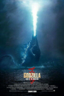 283199 Godzilla King of the Monsters Fighting Movie PRINT POSTER-image