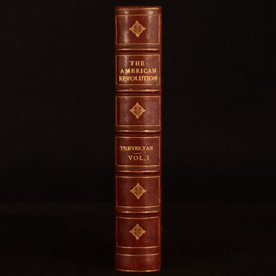 1917 American Revolution Volume I Trevelyan Folding Map Illustrated New Edition-image