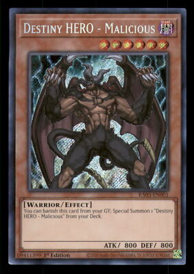 Yugioh Destiny HERO #RA03-EN001 Quarter Century Bonanza LP-image